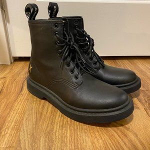 King 55 London Black Boots Vegan